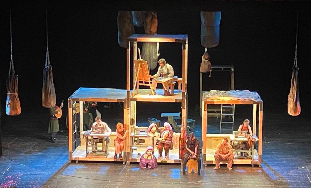 На виставі у знаменитому Франківському драмтеатрі